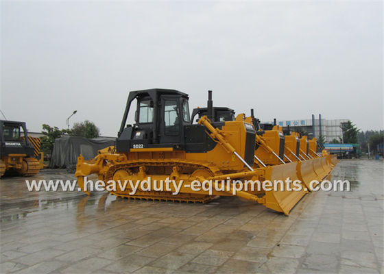 ประเทศจีน 216mm Pitch Crawler Bulldozer Equipment Shantui SD22D 6.8m3 Dozing capacity ผู้ผลิต