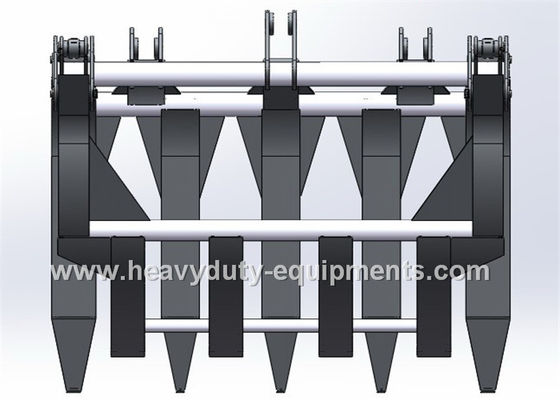 ประเทศจีน grapple grass ความต้องการของตัวโหลดล้อเลื่อน SDLG 2.0t rated load ผู้ผลิต