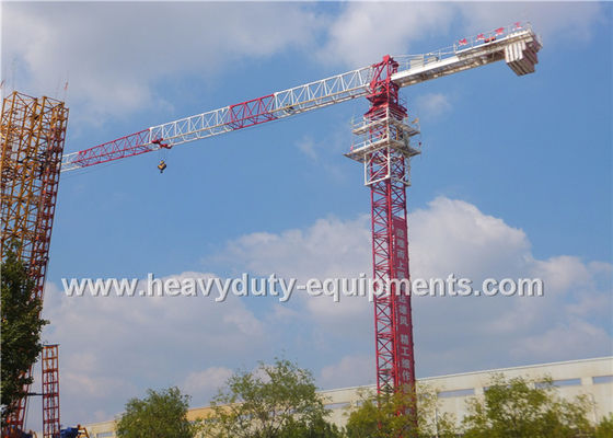 ประเทศจีน Residential Buildings Horizontal Electric Tower Crane Jib Frame 3.1T Tip Load ผู้ผลิต