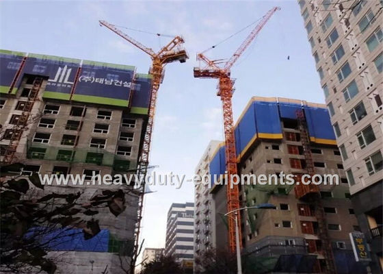 ประเทศจีน 46M Free Height Construction Machinery Equipment Outside Climbing Tower Crane ผู้ผลิต