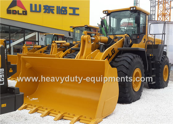 ประเทศจีน Mining 7 Ton SDLG Construction Equipment Dual Brake Pedall With 4.2m3 GP bucket ผู้ผลิต