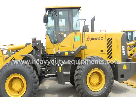 ประเทศจีน SDLG LG953 wheel loader with anti adhesive bucket 2.8m3 or coal dozer for optional ผู้ผลิต