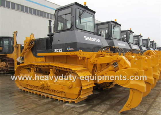 ประเทศจีน Shantui bulldozer SD22 equipped with a hexahedron damping cabin in wide visibility ผู้ผลิต