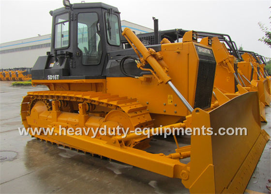 ประเทศจีน Mechanical Hydraulic Bulldozer ,  7.5m3 U - Blade Shantui SD16 Bulldozer ผู้ผลิต