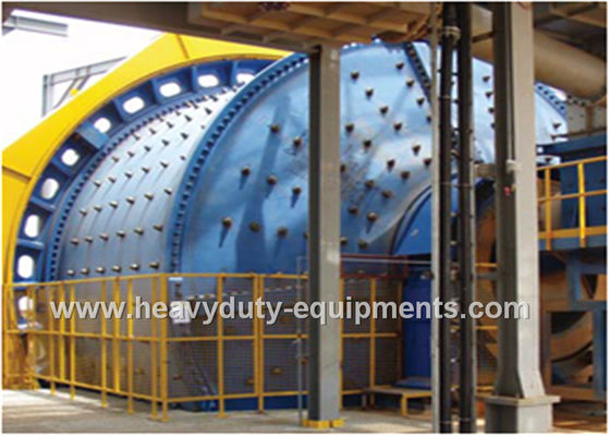 ประเทศจีน Automated Industrial Mining Equipment Autogenous Grinding Mill Stable Particle 350mm Feed ผู้ผลิต