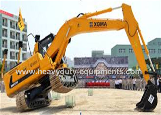 ประเทศจีน Crawler Mounted Hydraulic Mining Excavator Long Boom 4941mm Track Length ผู้ผลิต