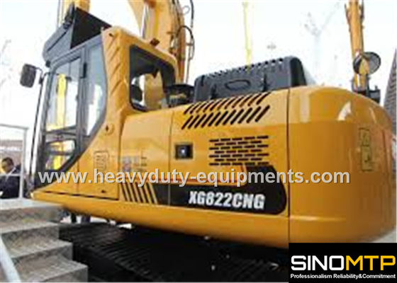 ประเทศจีน 35° 1.6 cbm Hydraulic Crawler Excavator Heavy Equipment XGMA XG822CNG ผู้ผลิต