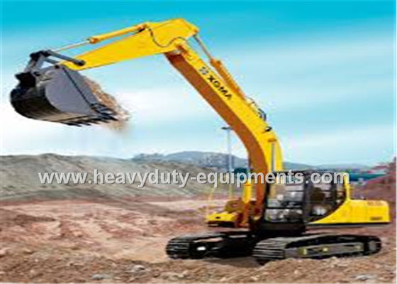 ประเทศจีน Pilot operation Hydraulic Crawler Excavator 0.85m3 bucket 9875mm Max digging radius ผู้ผลิต