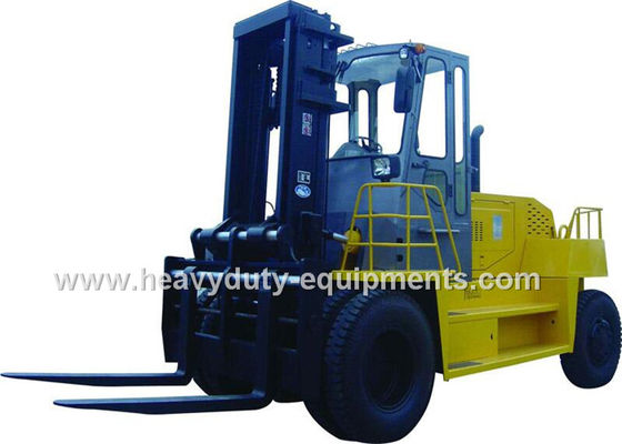 ประเทศจีน 12 Ton Forklift Loading Truck 2890mm Wheelbase For Short Distance Transportation ผู้ผลิต
