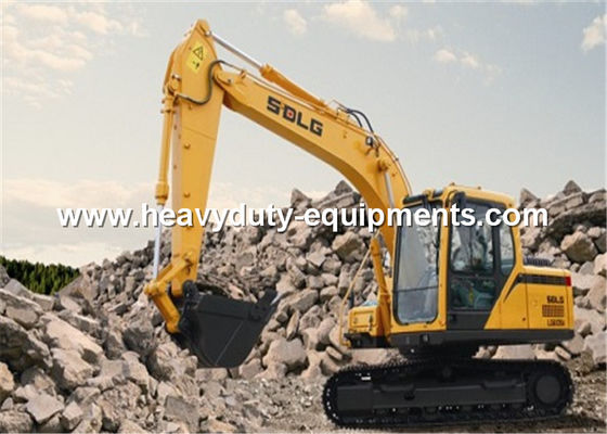 ประเทศจีน VECU Hydraulic Crawler Excavator 15 Tonne 98.1KN Excavation Force Without GPS ผู้ผลิต
