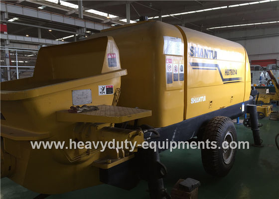 ประเทศจีน SHANTUI HBT8016R concrete pump trailer adopts original VOLVO diesel engine ผู้ผลิต