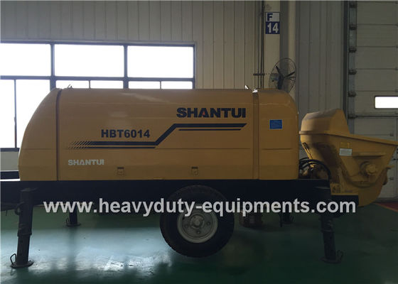 ประเทศจีน SHANTUI HBT6016 trailer pump adopted to achieve good concrete suction performance ผู้ผลิต