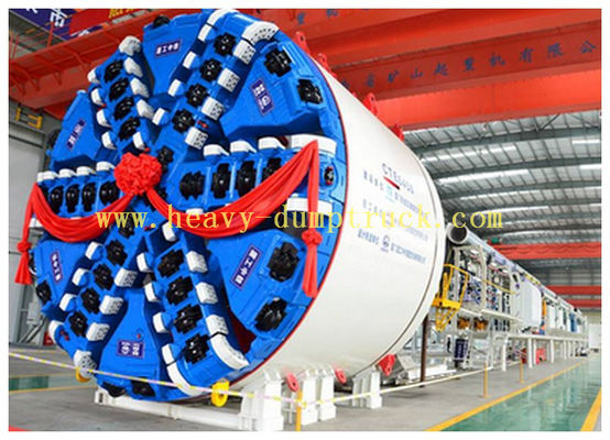 ประเทศจีน Mix Type TBM deployed to bore tunnelin soft and hard strata characterized ผู้ผลิต