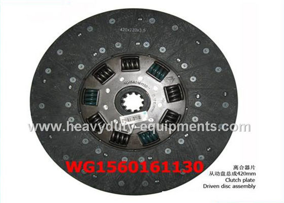 ประเทศจีน Heavy Machinery Truck Spare Parts Spec Clutch Disc WG9114260420 8.91kg ผู้ผลิต