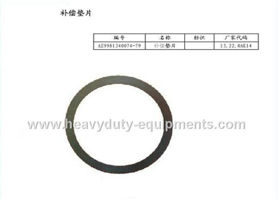 ประเทศจีน sinotruk spare part washer part number AZ9981340074-79 for howo trucks ผู้ผลิต