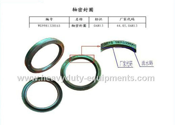 ประเทศจีน sinotruk spare part axle seal ring part number AZ9981320161 for howo trucks ผู้ผลิต