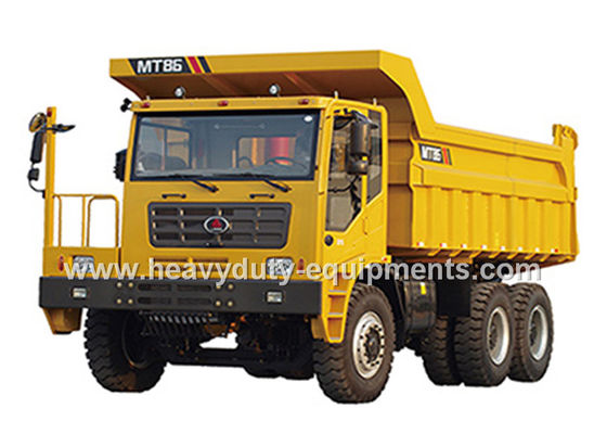 ประเทศจีน Rated load 55 tons Off road Mining Dump Truck Tipper  drive 6x4 with 35 m3 body cargo Volume ผู้ผลิต