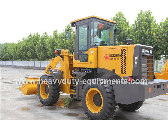 Small Front Loader T933L With Luxury Cabin Air Condition Dumping Height 3400mm ผู้ผลิต