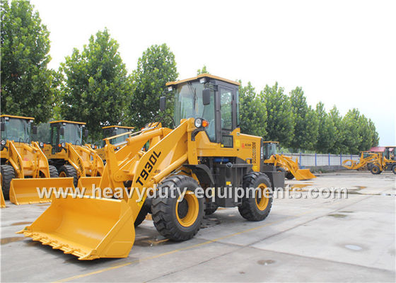 1.6 Ton New Model Wheel Loader T930L Luxury Cabin With Air Condition Yellow Color ผู้ผลิต