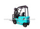 LCD Instrument Forklift Lift Truck Battery Powered Steering Axle 2500Kg Loading Capacity ผู้ผลิต