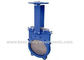 High resilience of rubber liners knife gate valve in high sealing performance ผู้ผลิต