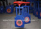 High resilience of rubber liners knife gate valve in high sealing performance ผู้ผลิต