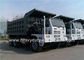 Mining tipper truck / dump truck bottom thickness 12mm and HYVA Hydraulic lifting system ผู้ผลิต