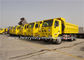 371HP SINOTRUCK HOWO 70 tons mining dump truck , parabolic leaf spring Tipper Dump Truck ผู้ผลิต