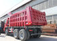 6x4 mining dump truck with HW7D cab and reinforce frame ISO / CCC Approved ผู้ผลิต