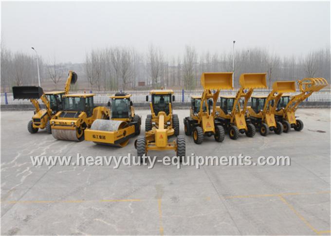 Front End Wheel Loader T936L Big Power Engine With Snow Blade For Cold Weather Use