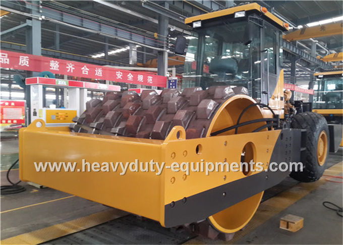 20Tons Steel Single Drum Road Roller Road Construction Equipment With Padfoot Movable